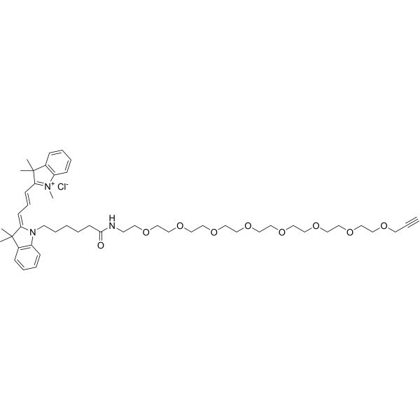 Cy3-PEG8-Alkyne